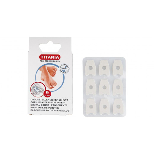 Titania 9pcs toe ring/joint protection