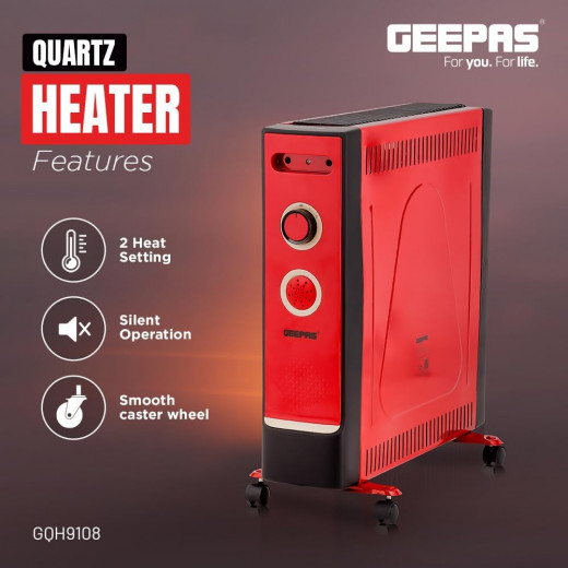 Geepas Quartz Heater