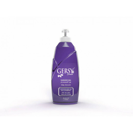 Gersey shower gel - 750 ml - contains Dead Sea salts and minerals - Silky Smooth