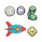 Crocs Jibbitz Symbol Shoe Charms for Crocs Outer Space 5 Pack