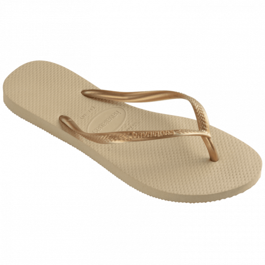 Havaianas Slim Flip Flops - Light Golden - (35 - 36)