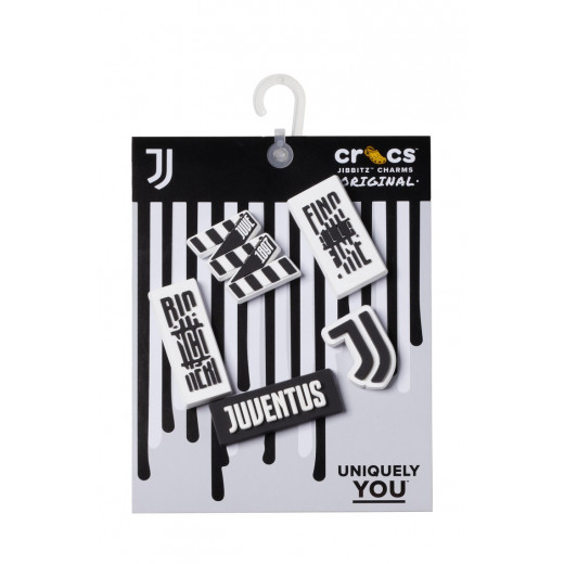 Crocs Jibbitz Symbol Shoe Charms for Crocs Juventus Pack of 5