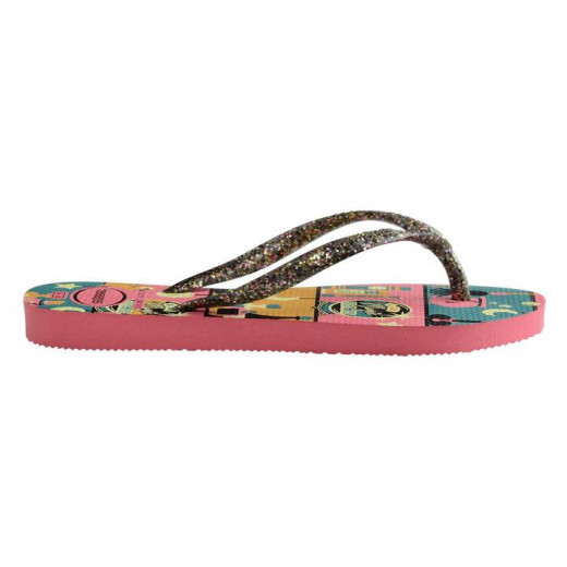 Havaianas Kids Slim Fashion Pink Porcelain 31/32