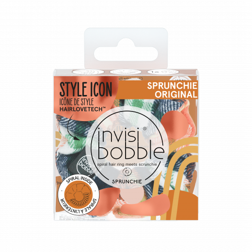 Invisibobble Sprunchie Channel the Flannel