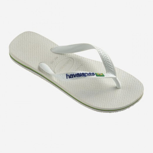 Havaianas Brasil Logo White 41/42