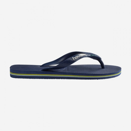 Havaianas Brasil Logo Navy Blue 37/38