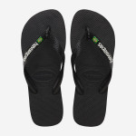 Havaianas Brasil Logo Black 43/44