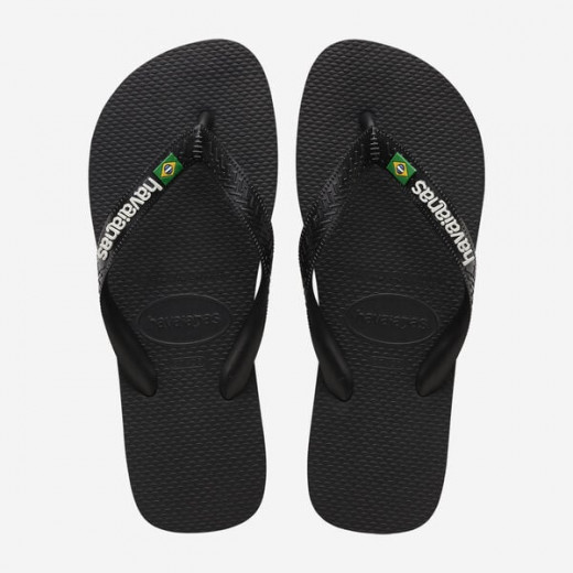 Havaianas Brasil Logo Black 43/44