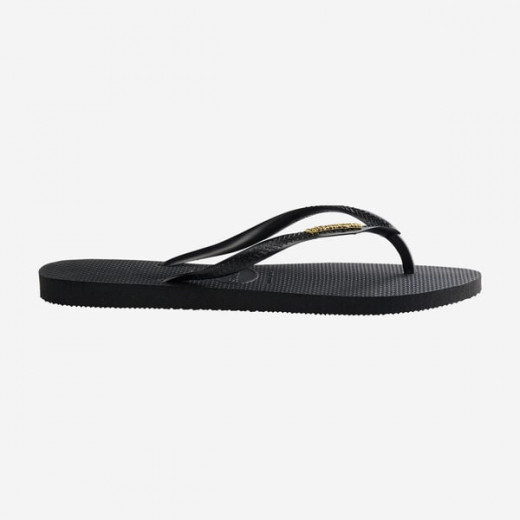 Havaianas Logo Mattalic Black/Gold 35/36