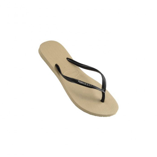 Havaianas Logo Metallic Sand Grey/Black 37/38