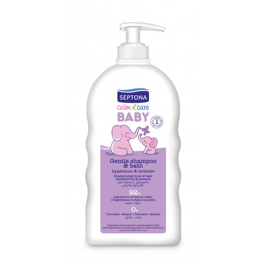 Septona Baby Shampoo & Bath Hypericum & Lavender 500 ml