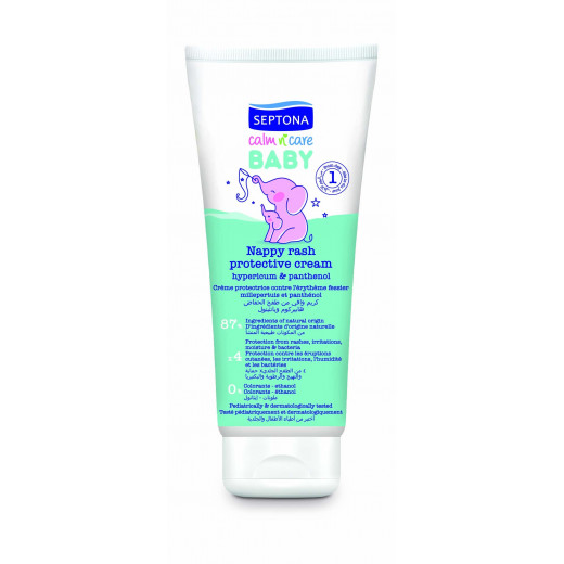 Septona Nappy Rash Protective Cream with Hypericum And Panthenol 100ml