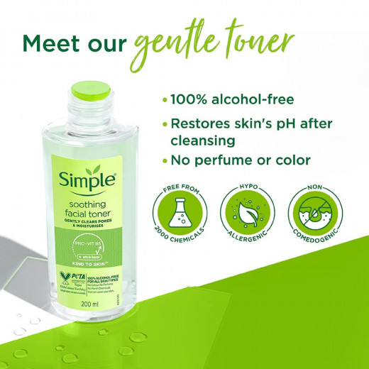 Simple Kind to Skin Soothing Facial Toner 200 ml