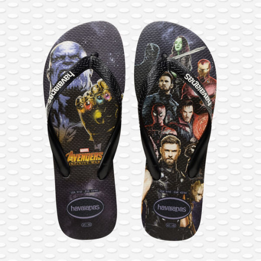 Havaianas Top Marvel Black/white 31/32