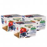 Natura Nuova Apple and Blueberry Pulp, 2*100 G, 3 Packs