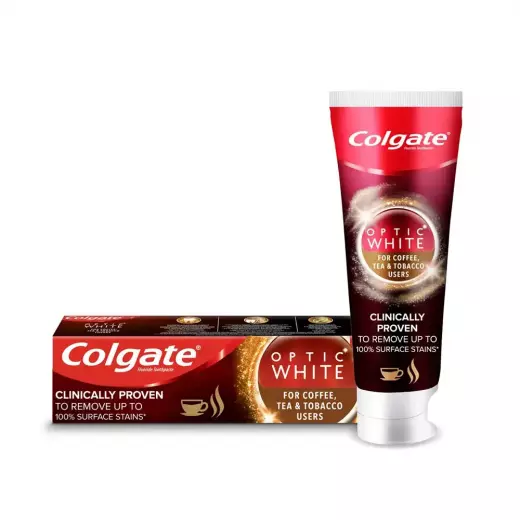 Colgate Optic White Coffee &Tea Toothpaste 75 Ml