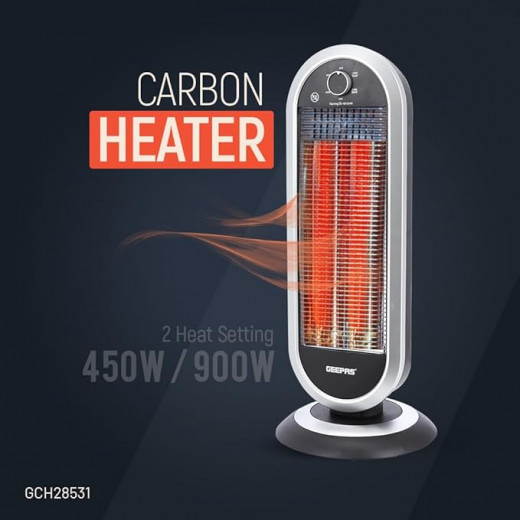 GEEPAS Carbon Heater GCH28531 With Oscillation Function