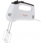 Moulinex Quick Mix Hand Mixer, 300 Watts, White, Plastic, Hm310127