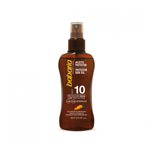 Babaria Tan Oil Zan Spf 10 100ml