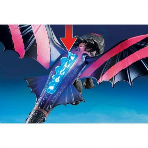 Playmobil Dreamworks Dragon Racing: Hiccup And Toothless, With Light Module