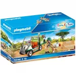 Playmobi  Family Fun Zoo Vet With Medical Cart