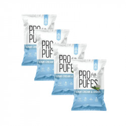 Pro Life Sour Cream & Onion Flavor High in Protein - 50g, 4 PACKS