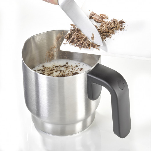 Caso Crema & Choco Inox Milk Frother with S.S Container