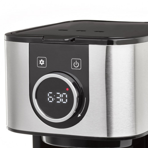 CASO BaristaChef Electric Coffee Grinder with Digital Screen, 150W