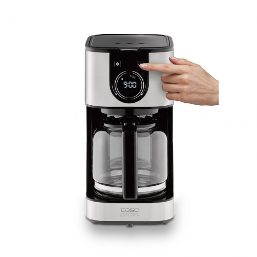 CASO BaristaChef Electric Coffee Grinder with Digital Screen, 150W