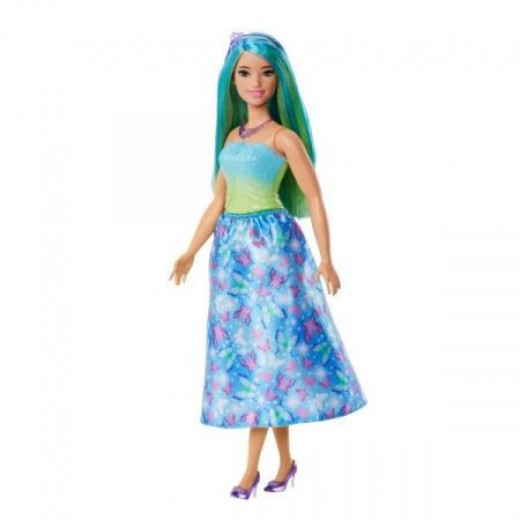 Barbie Doll Royal Blue and Green