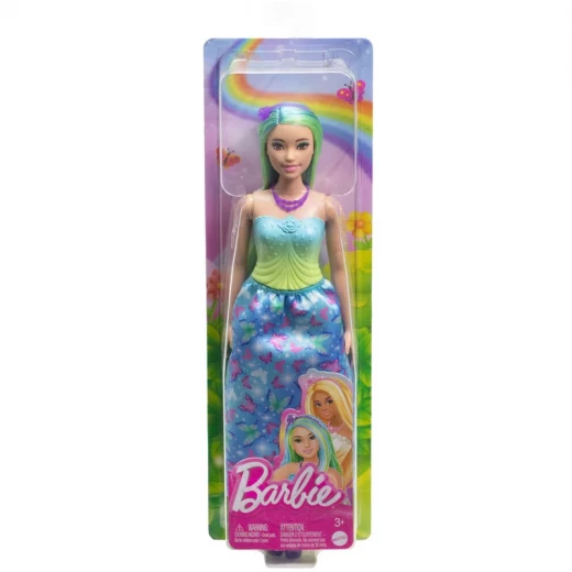 Barbie Doll Royal Blue and Green