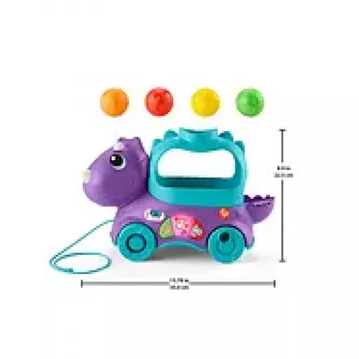 Fisher-Price Poppin' Triceratops Learning Activity Toy