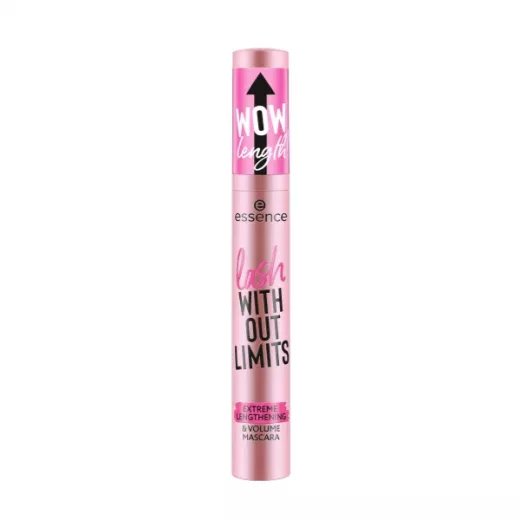 Essence Lash Without Limits Extreme Lengthening & Volume Mascara 01