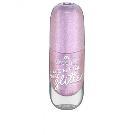 Gel Nail Colour 58 LESS BITTER MORE glitter