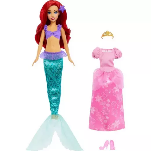 Disney Princess Ariel 2-in-1 Mermaid to Princess Doll