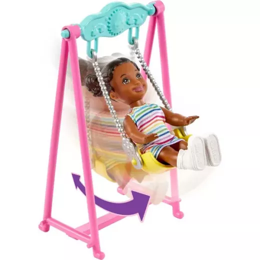 Barbie Skipper Babysitters Inc. Bounce House Playset