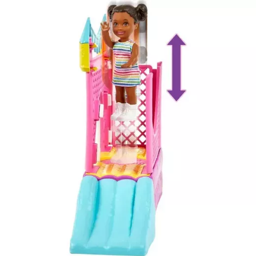 Barbie Skipper Babysitters Inc. Bounce House Playset