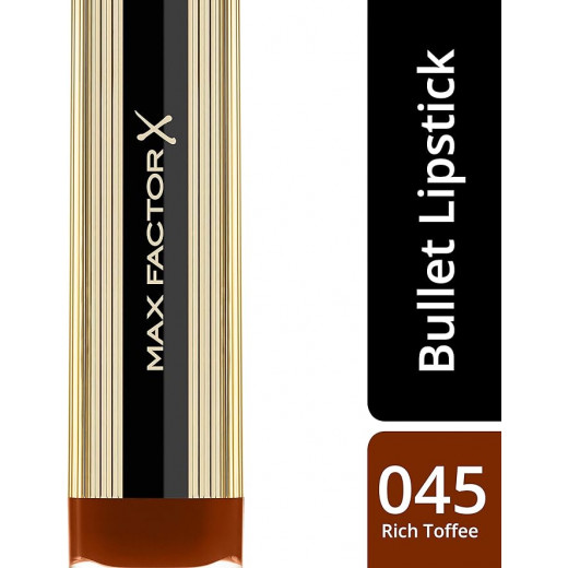 Max Factor Colour Elixir Lipstick, 045 RICH TOFFEE