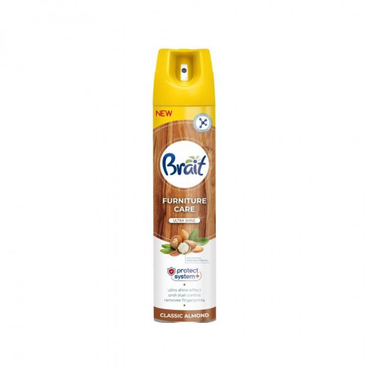 Brait Classic Furniture Polish Almond 350 ml