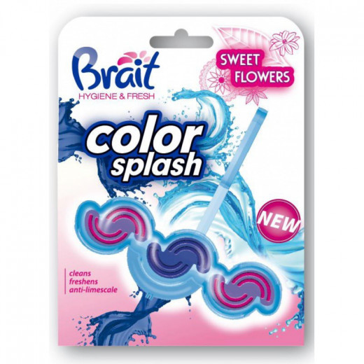 Brait Sweet Flowers Water-Coloured Toilet Bar 45G