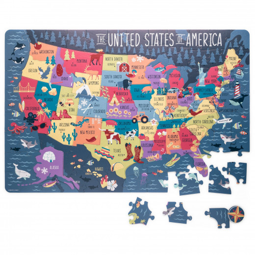 Stephen Joseph FLOOR PUZZLE USA (S22)