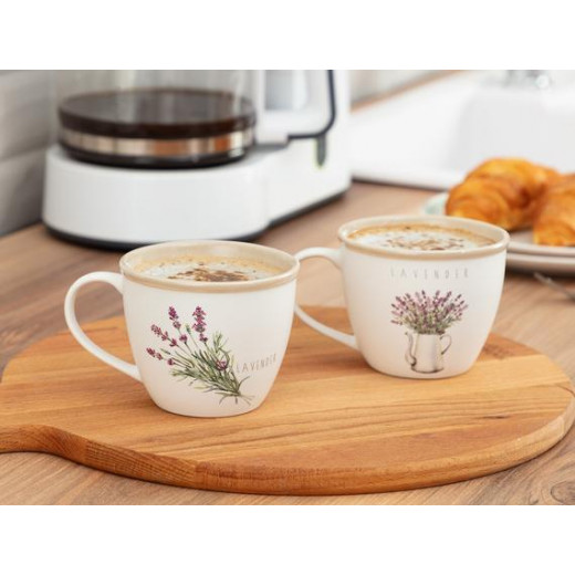 Madame Coco Lavender Pente 2-cup cup set