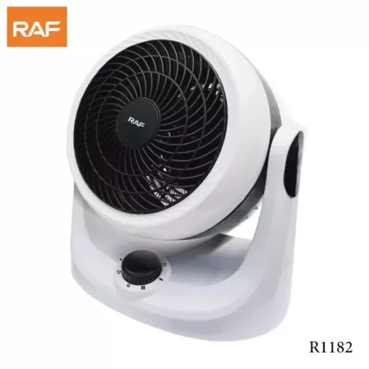 Raf Electric Fan Heater 2000W, Black White