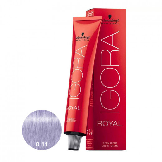 Schwarzkopf Igora Royal 0-11 Anti-Yellow Concentrate 60ml