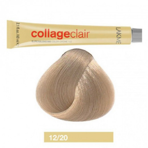 Lakme Collage Clair Superblonding Pearl Light Blonde Cream Hair Color 12/20