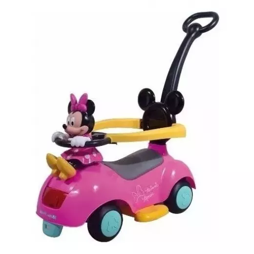 Push Car With Hand, Minnie Mouse, Pink