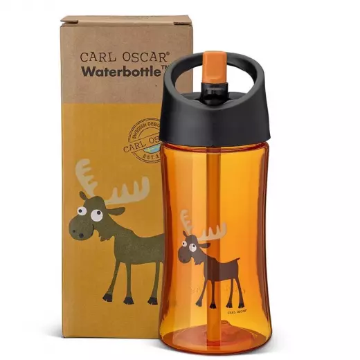 Carl Oscar Water Bottle Kids 0.35 L - Orange