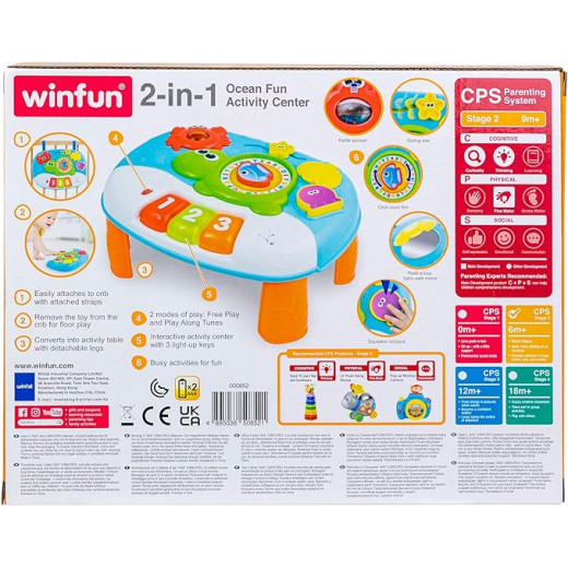 Winfun 2-in-1 Ocean Fun Activity Center