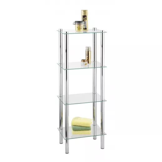 Wenko Yago 4 Tier Shelving Unit