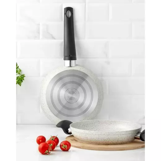 Madame Coco Gordes Granite Look 2 Piece Pan and Dish Set